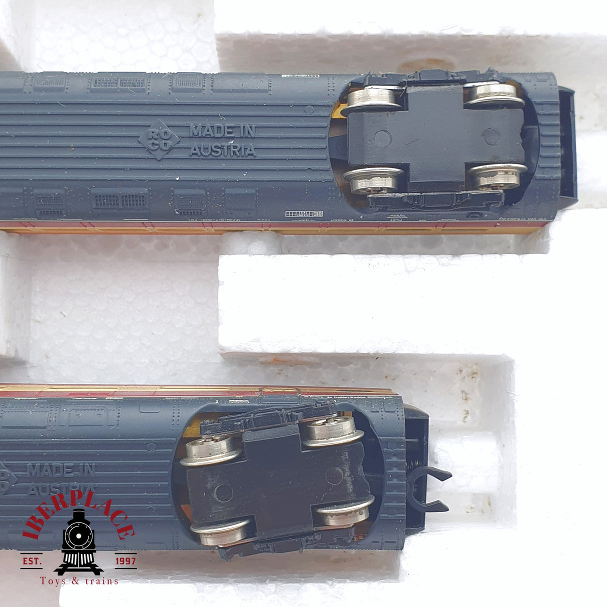 ♻️ 2 mano -  Roco 02168A vagones complementarios BR VT 11.5 N escala 1:160 TEN03