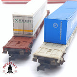 ♻️ 2 mano -  Fleischmann 96 8806 set de contenedores DB/ÖBB N escala 1:160 TEN03