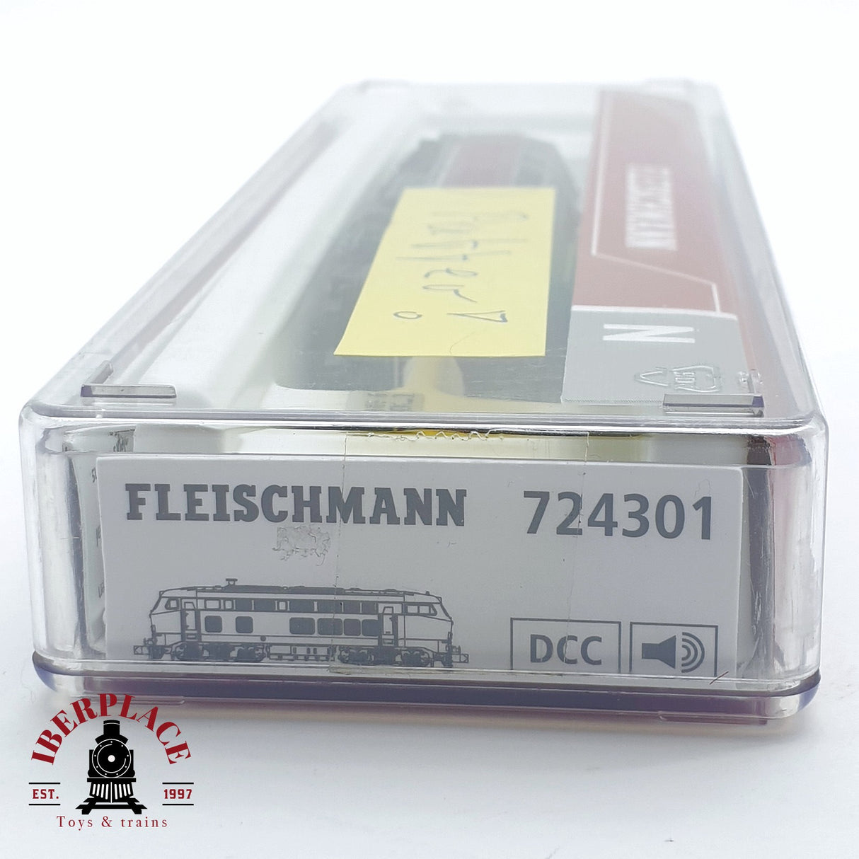 ♻️ 2 mano -  Fleischmann 724301 Locomotora digital BR 218 DB + sonido N escala 1:160 TEN03