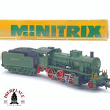 ♻️ 2 mano -  Minitrix 51 2903 00 Locomotora Bay.Sts.B 7081 N escala 1:160 TEN03