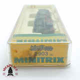 ♻️ 2 mano -  Minitrix 51 2903 00 Locomotora Bay.Sts.B 7081 N escala 1:160 TEN03