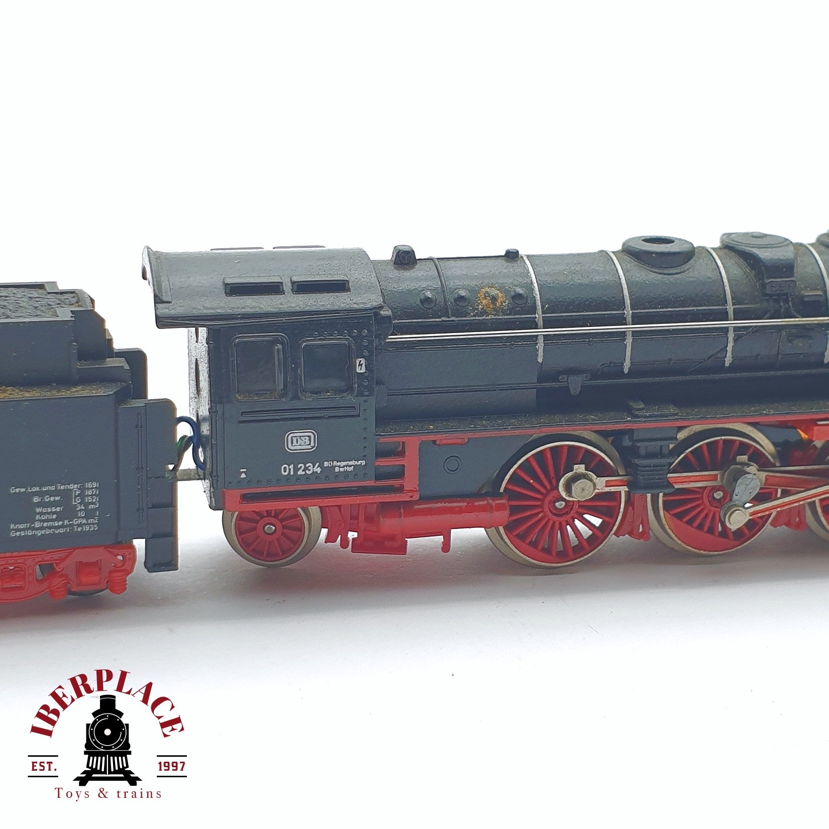 ♻️ 2 mano - Minitrix 12076 Locomotora BR 01 DB N escala 1:160