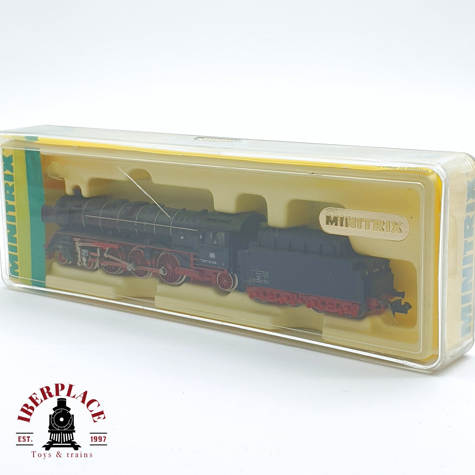 ♻️ 2 mano - Minitrix 12076 Locomotora BR 01 DB N escala 1:160