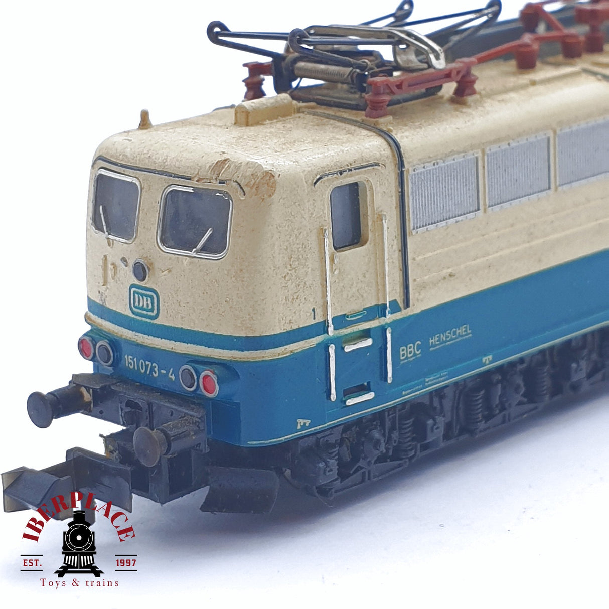 ♻️ 2 mano -  Minitrix 51 2068 00 Locomotora BR 151 DB N escala 1:160 TEN03