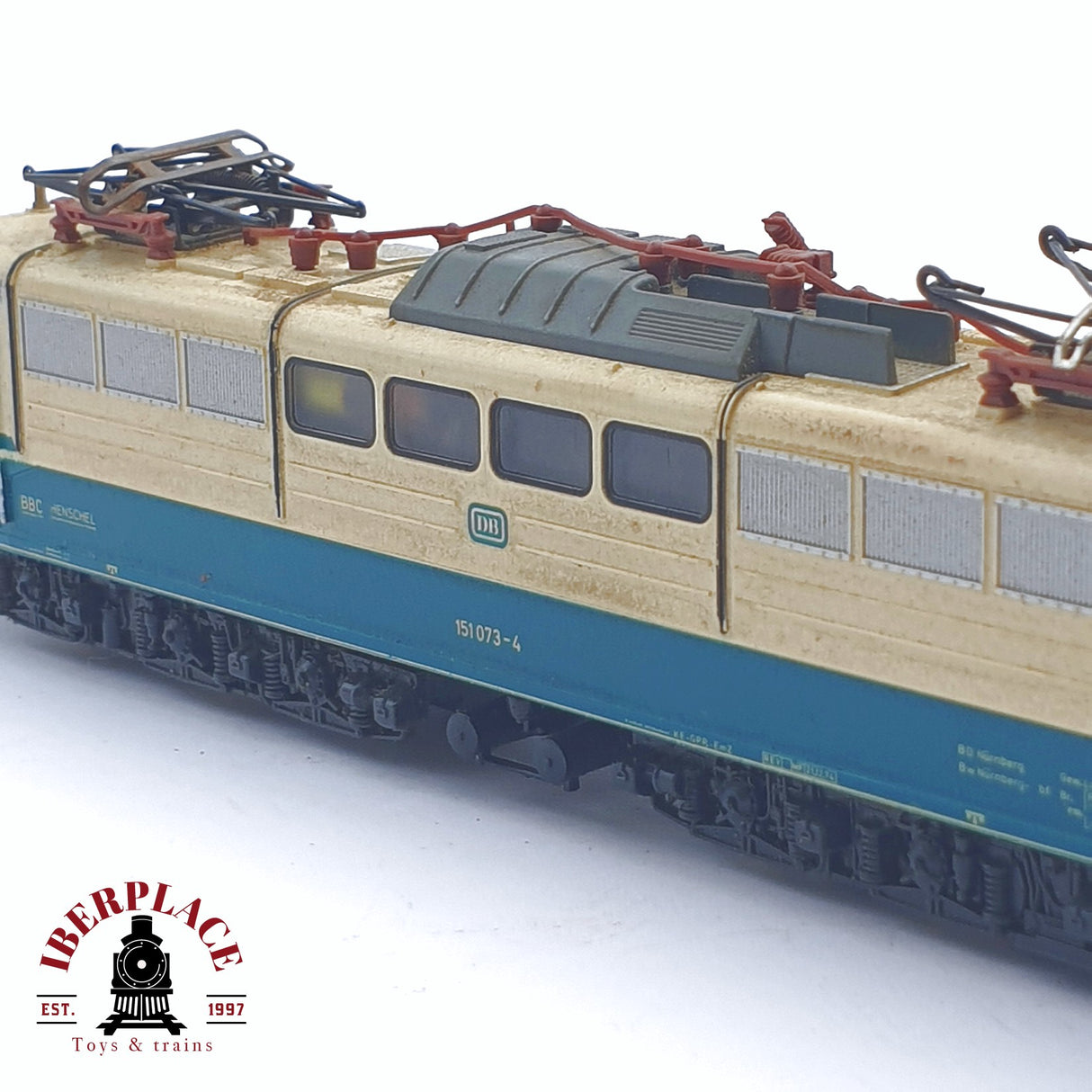 ♻️ 2 mano -  Minitrix 51 2068 00 Locomotora BR 151 DB N escala 1:160 TEN03