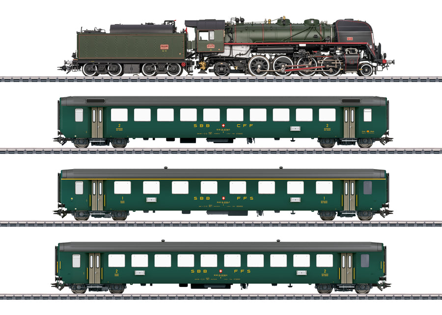 Märklin 26141 · Set de tren histórico con locomotora 141 R