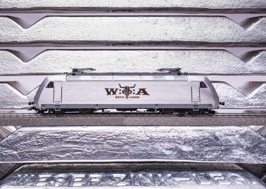 Märklin 39475 · Locomotiva elettrica serie 101 Raw Metal Edition