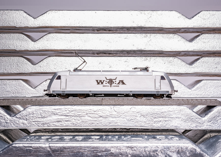 Märklin 39475 · Locomotiva elettrica serie 101 Raw Metal Edition