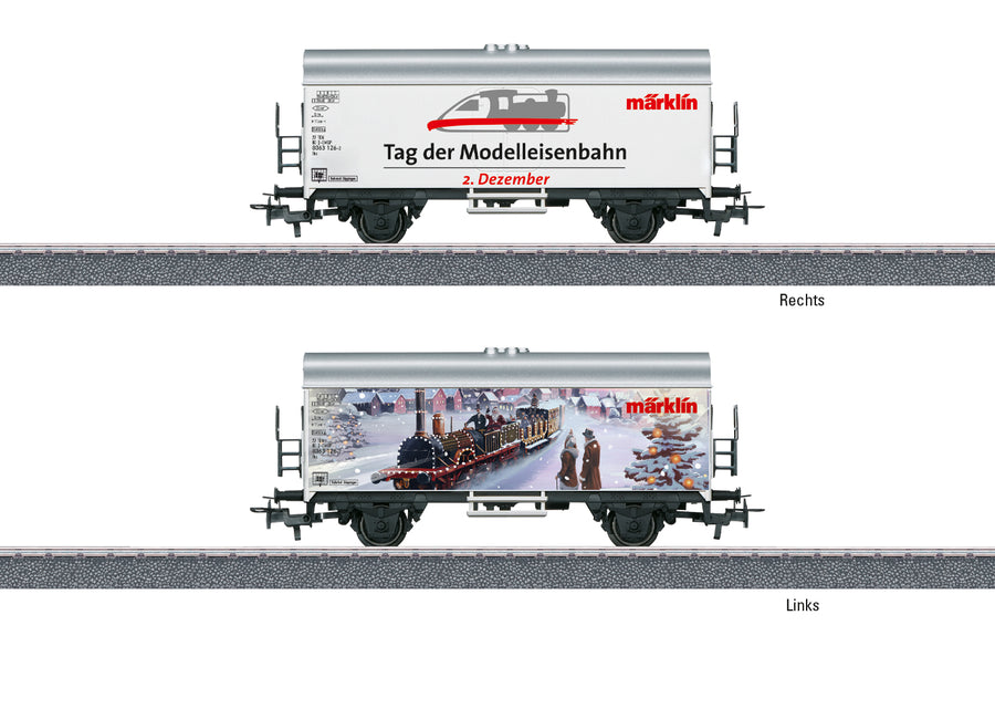 Märklin 44227 · Vagón del Día Internacional del Modelismo Ferroviario 2026