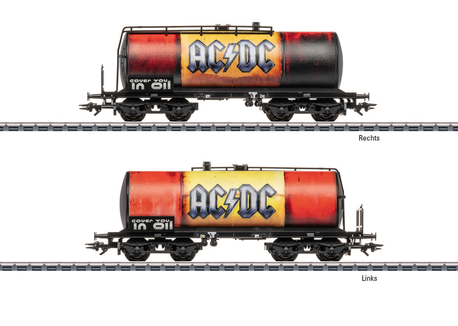 Märklin 46530 · Wagn-citerne AC/DC "Cover you in Oil"