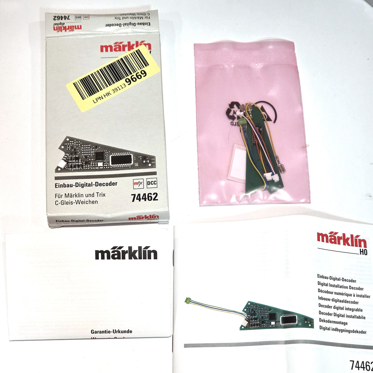 Märklin 74462 Decodificador Digital mfx DCC Vía C H0 | Märklin y Trix