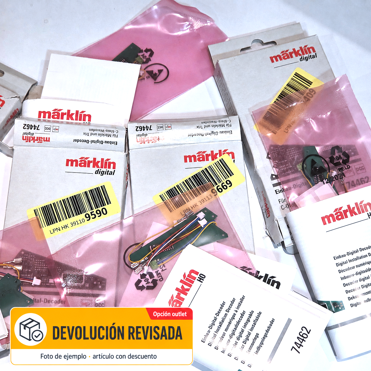 Märklin 74462 Decodificador Digital mfx DCC Vía C H0 | Märklin y Trix