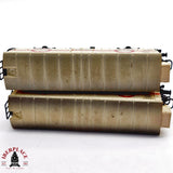 ♻️ 2da mano - 2x Electrotren vagones cerrados transfesa interfrigo RENFE H0 escala 1:87 A15