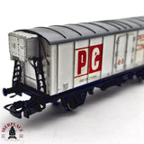 ♻️ 2da mano - DC Electrotren vagon cerrado Pescados Congelados H0 escala 1:87 A15
