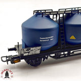 ♻️ 2da mano - DC Electrotren vagón silo ausiliare Milano FS H0 escala 1:87 A15
