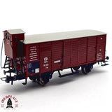 ♻️ 2da mano - DC Roco vagón cerrado con garita K.P.E.V 18 358 H0 escala 1:87 A15