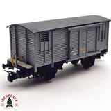 ♻️ 2da mano - DC Electrotren 1855 vagón cerrado con puerta corredera RENFE H0 escala 1:87 A15