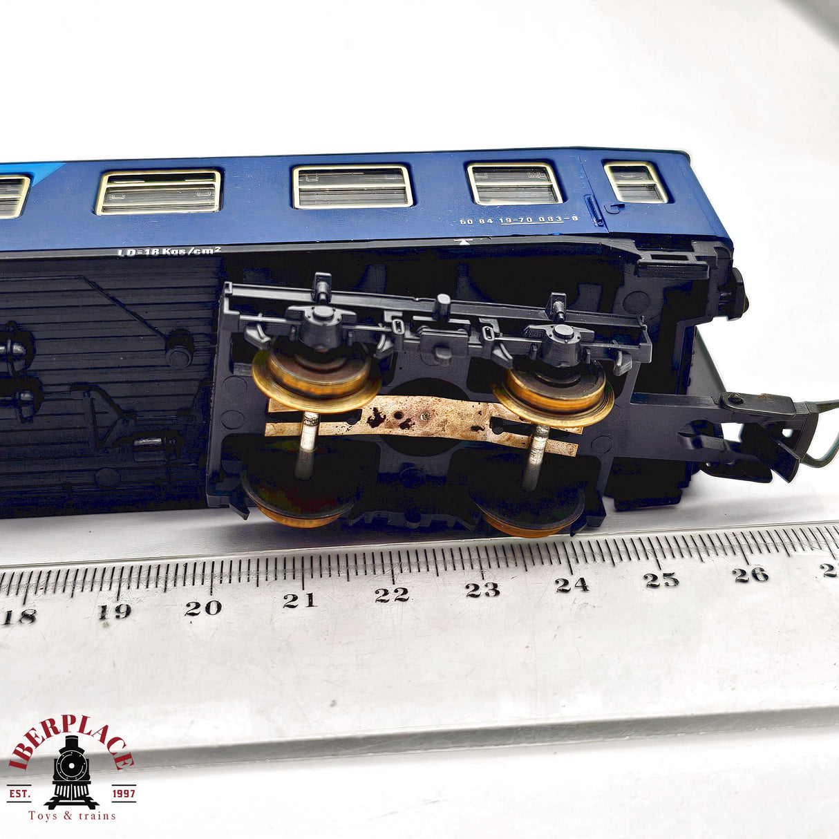 ♻️ 2da mano - DC IBERTREN 2215 vagón pasajeros NS H0 escala 1:87 A15