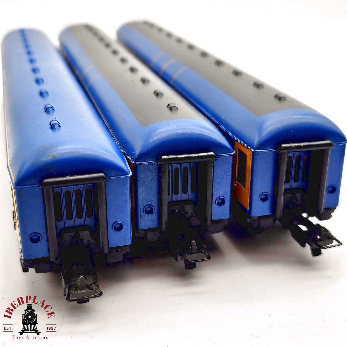 ♻️ 2da mano - DC 3x IBERTREN vagones pasajeros RENFE restaurante clase 2 H0 escala 1:87 A15