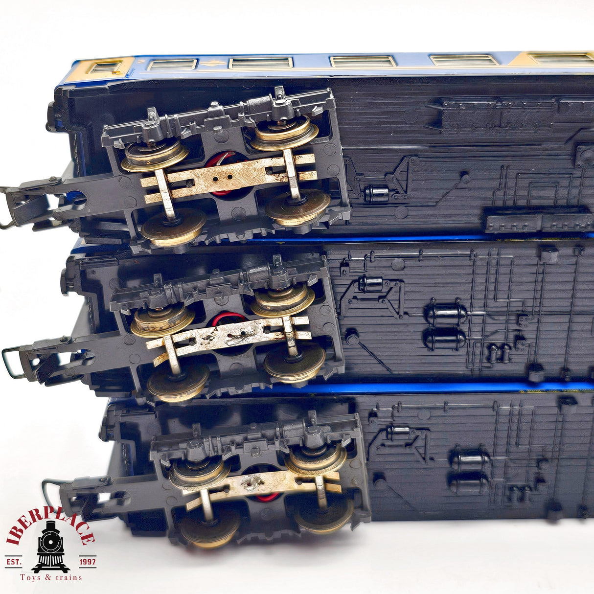 ♻️ 2da mano - DC 3x IBERTREN vagones pasajeros RENFE restaurante clase 2 H0 escala 1:87 A15