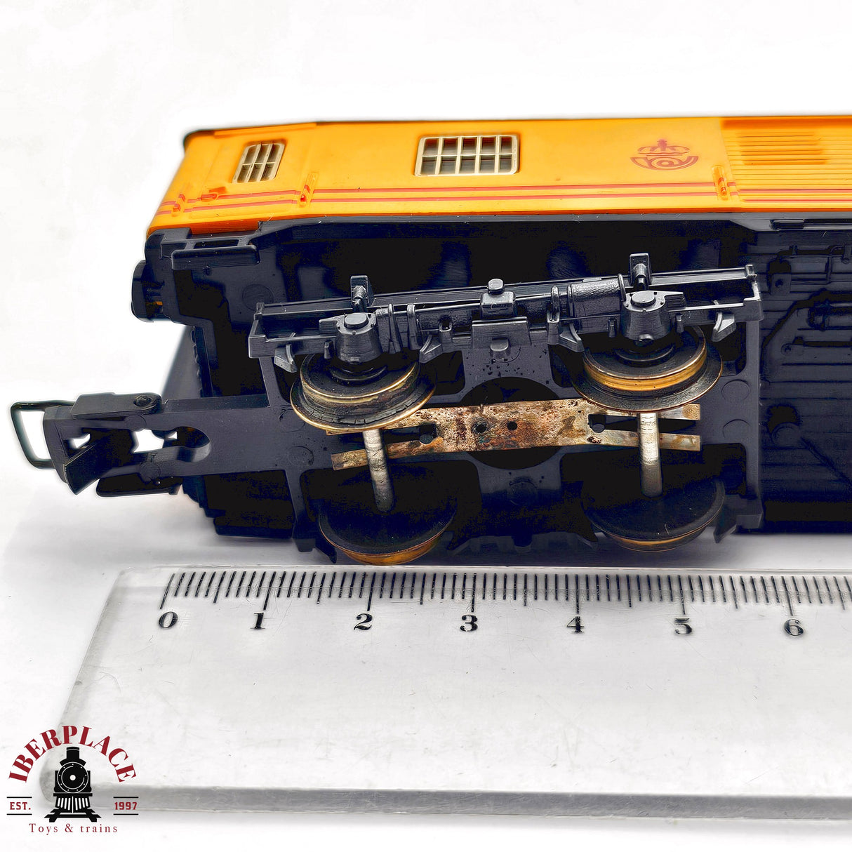 ♻️ 2da mano - DC IBERTREN 2222 coche viajeros correos RENFE H0 escala 1:87 A15