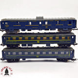 ♻️ 2da mano - DC 3x Jouef coches cama y coche equipajes CIWL H0 escala 1:87 A15