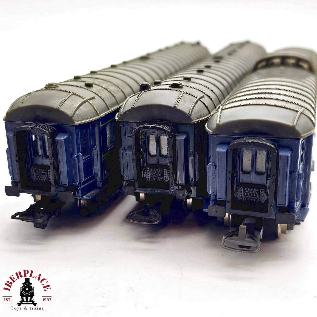 ♻️ 2da mano - DC 3x Jouef coches cama y coche equipajes CIWL H0 escala 1:87 A15