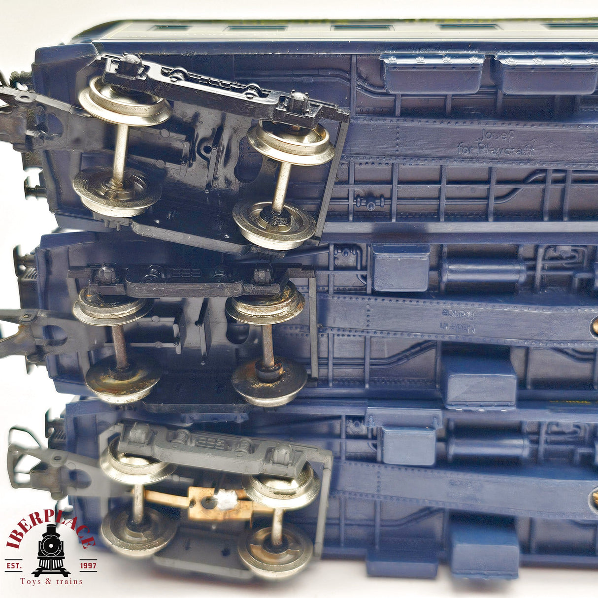 ♻️ 2da mano - DC 3x Jouef coches cama y coche equipajes CIWL H0 escala 1:87 A15