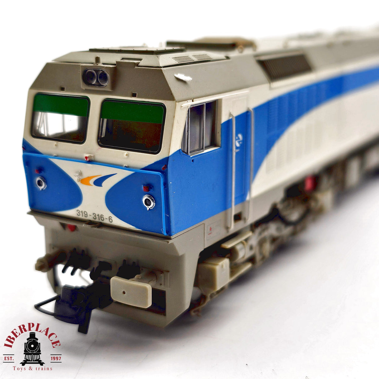 ♻️ 2da mano - DC Roco 63445 Locomotora RENFE 319 316.6 H0 escala 1:87 A15