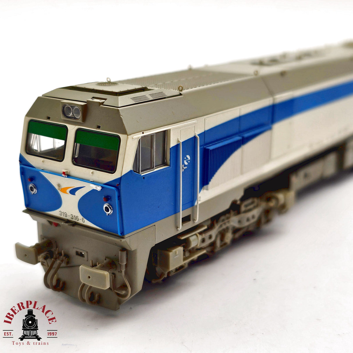 ♻️ 2da mano - DC Roco 63445 Locomotora RENFE 319 316.6 H0 escala 1:87 A15