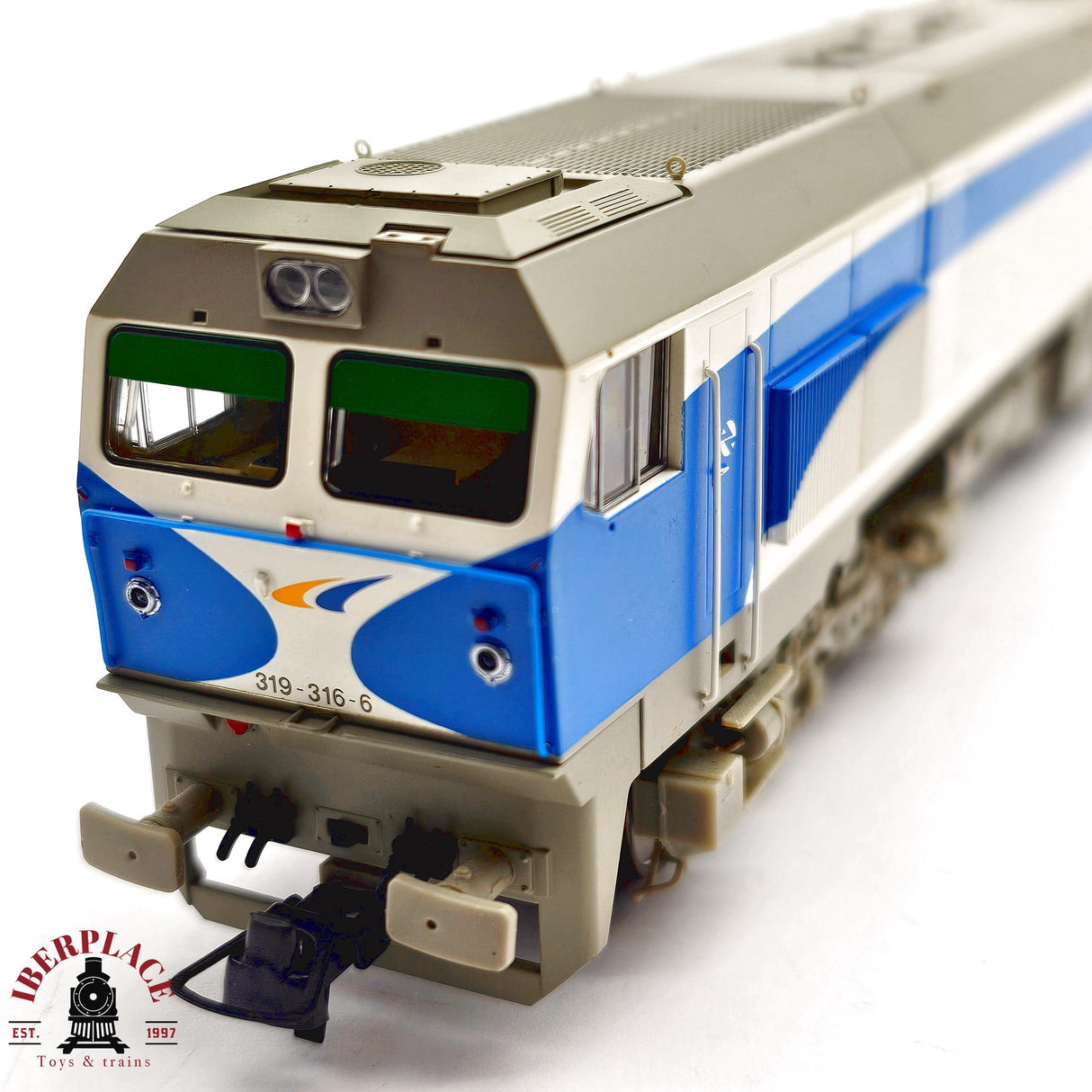 ♻️ 2da mano - DC Roco 63445B Locomotora RENFE 319 316.6 H0 escala 1:87 A15