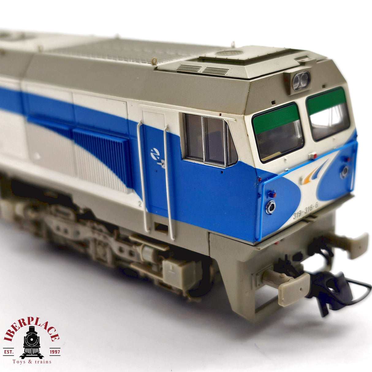 ♻️ 2da mano - DC Roco 63445B Locomotora RENFE 319 316.6 H0 escala 1:87 A15