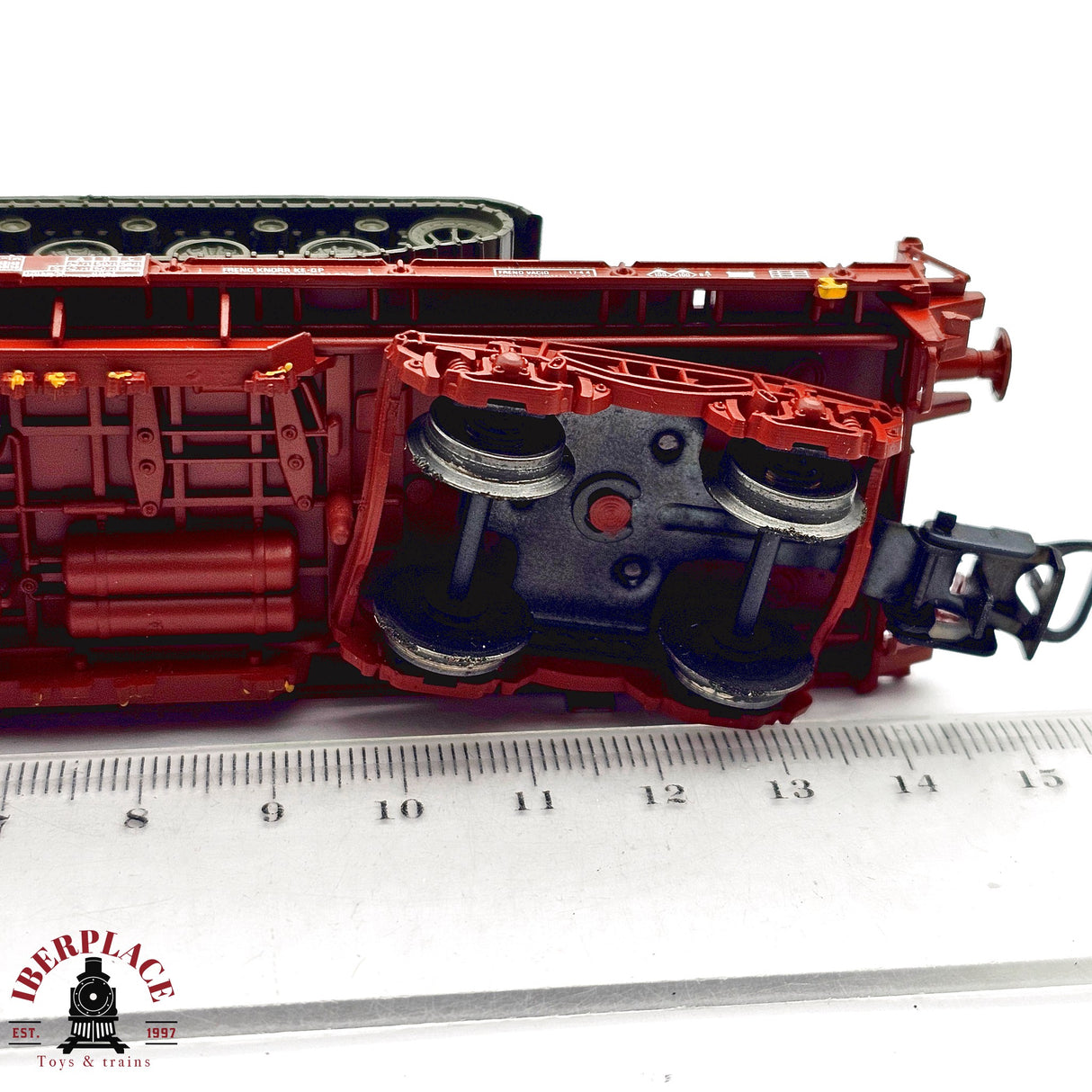 ♻️ 2da mano - DC Electrotren 5141 vagón plataforma con tanque militar H0 escala 1:87 A15