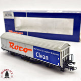 ♻️ 2da mano - DC Roco 46400 vagón limpia vías SBB CFF H0 escala 1:87 A15