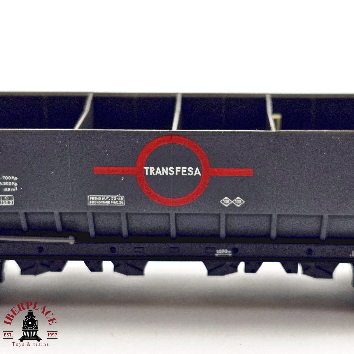 ♻️ 2da mano - DC Electrotren 5200 vagón Tolva transfesa RENFE 097 H0 escala 1:87 A15