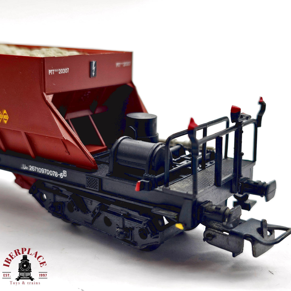 ♻️ 2da mano - DC Electrotren 5201 vagón Tolva Saltra RENFE 097 H0 escala 1:87 A15