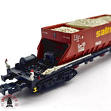♻️ 2da mano - DC Electrotren 5201 vagón Tolva Saltra RENFE 097 H0 escala 1:87 A15
