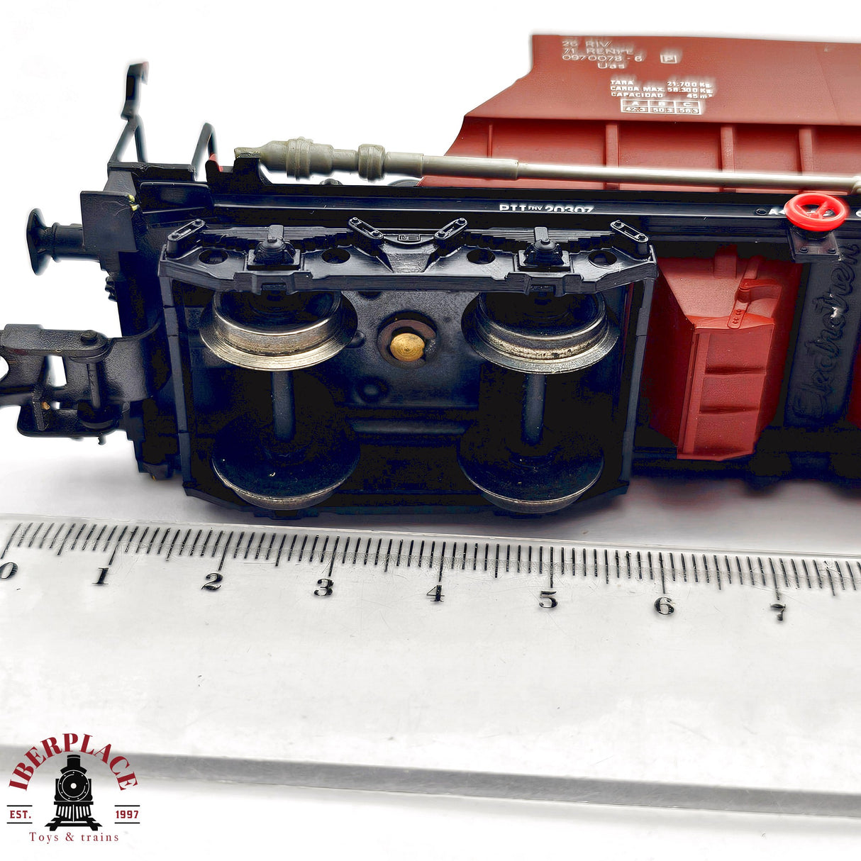 ♻️ 2da mano - DC Electrotren 5201 vagón Tolva Saltra RENFE 097 H0 escala 1:87 A15