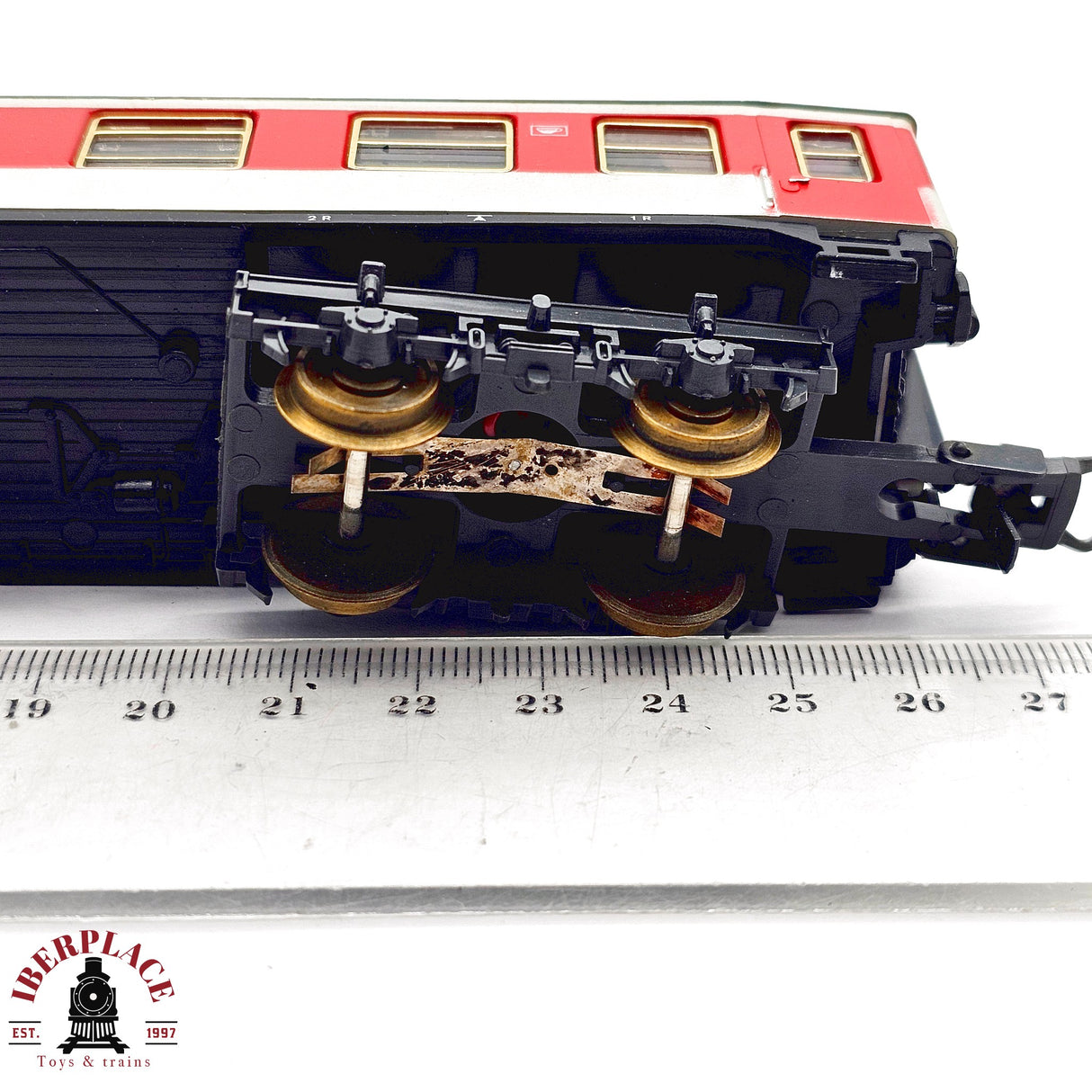 ♻️ 2da mano - DC IBERTREN vagón pasajeros SBB CFF cafetería H0 escala 1:87 A15