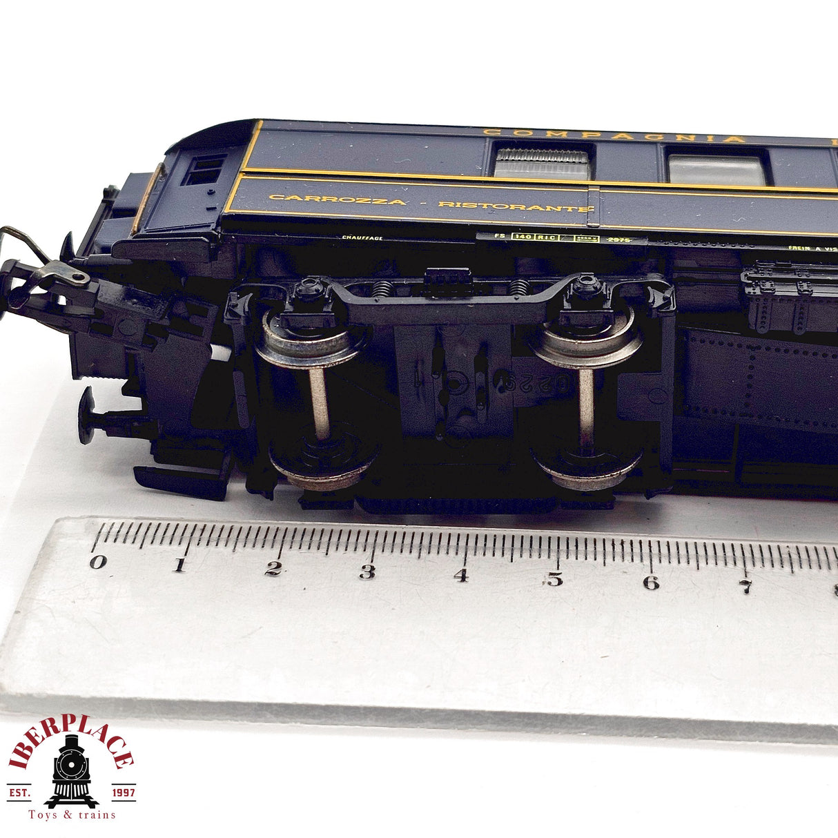 ♻️ 2da mano - DC vagón pasajeros compañía internacional restaurante H0 escala 1:87 A15