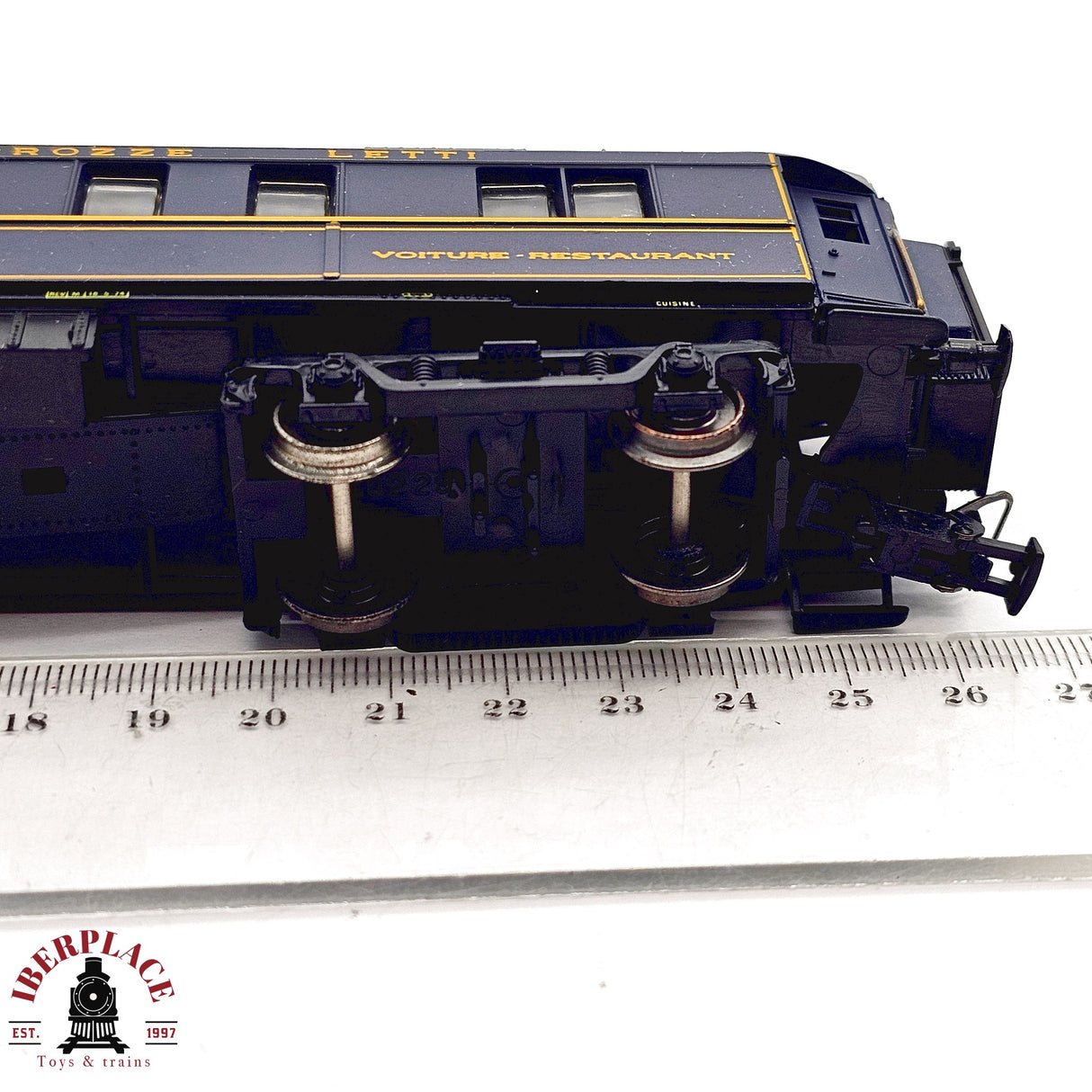 ♻️ 2da mano - DC vagón pasajeros compañía internacional restaurante H0 escala 1:87 A15
