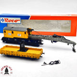 ♻️ 2da mano - DC Roco 46330 vagón mercancias vagón grúa H0 escala 1:87 A15