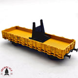 ♻️ 2da mano - DC Roco 46330 vagón mercancias vagón grúa H0 escala 1:87 A15
