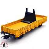 ♻️ 2da mano - DC Roco 46330 vagón mercancias vagón grúa H0 escala 1:87 A15