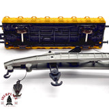 ♻️ 2da mano - DC Roco 46330 vagón mercancias vagón grúa H0 escala 1:87 A15