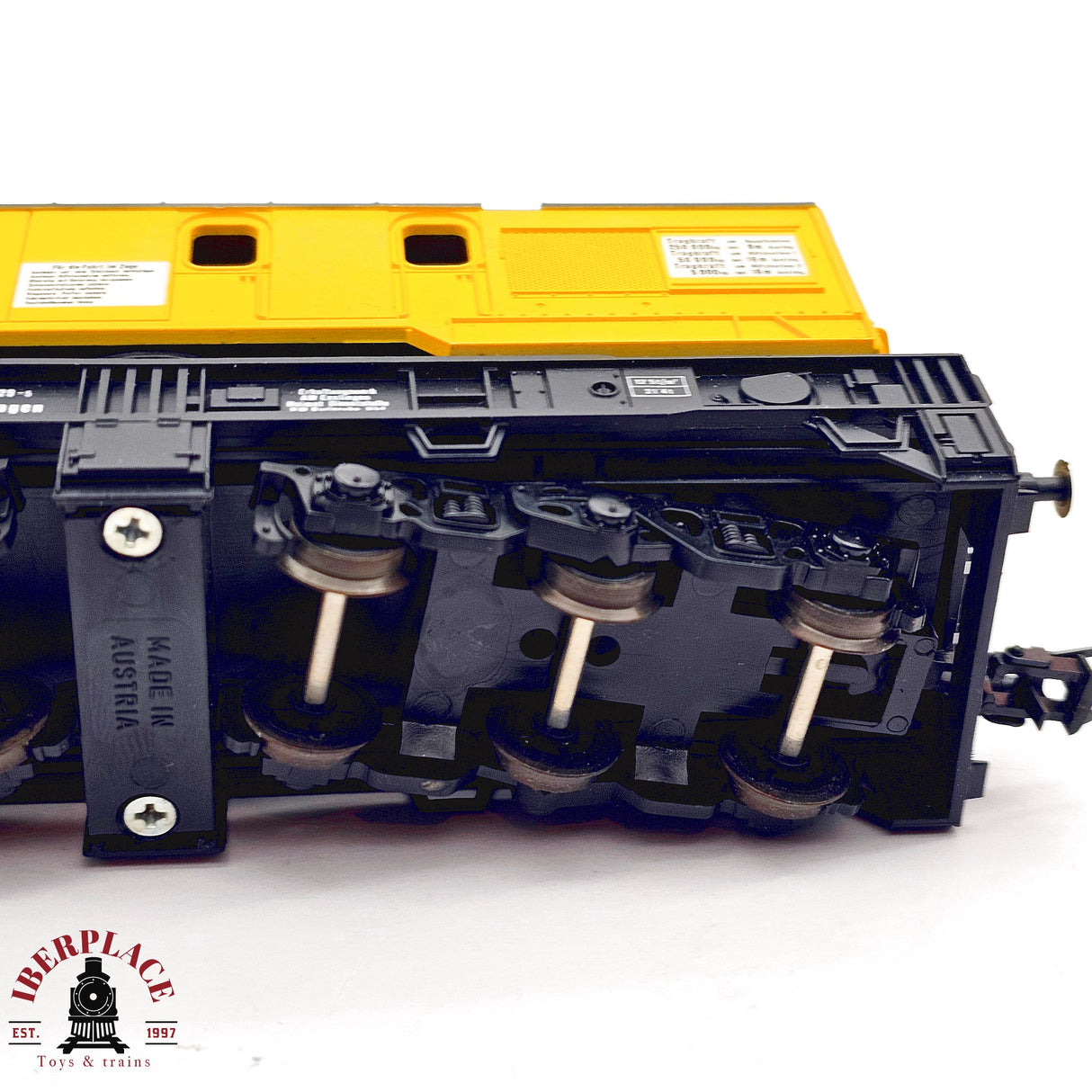♻️ 2da mano - DC Roco 46330 vagón mercancias vagón grúa H0 escala 1:87 A15