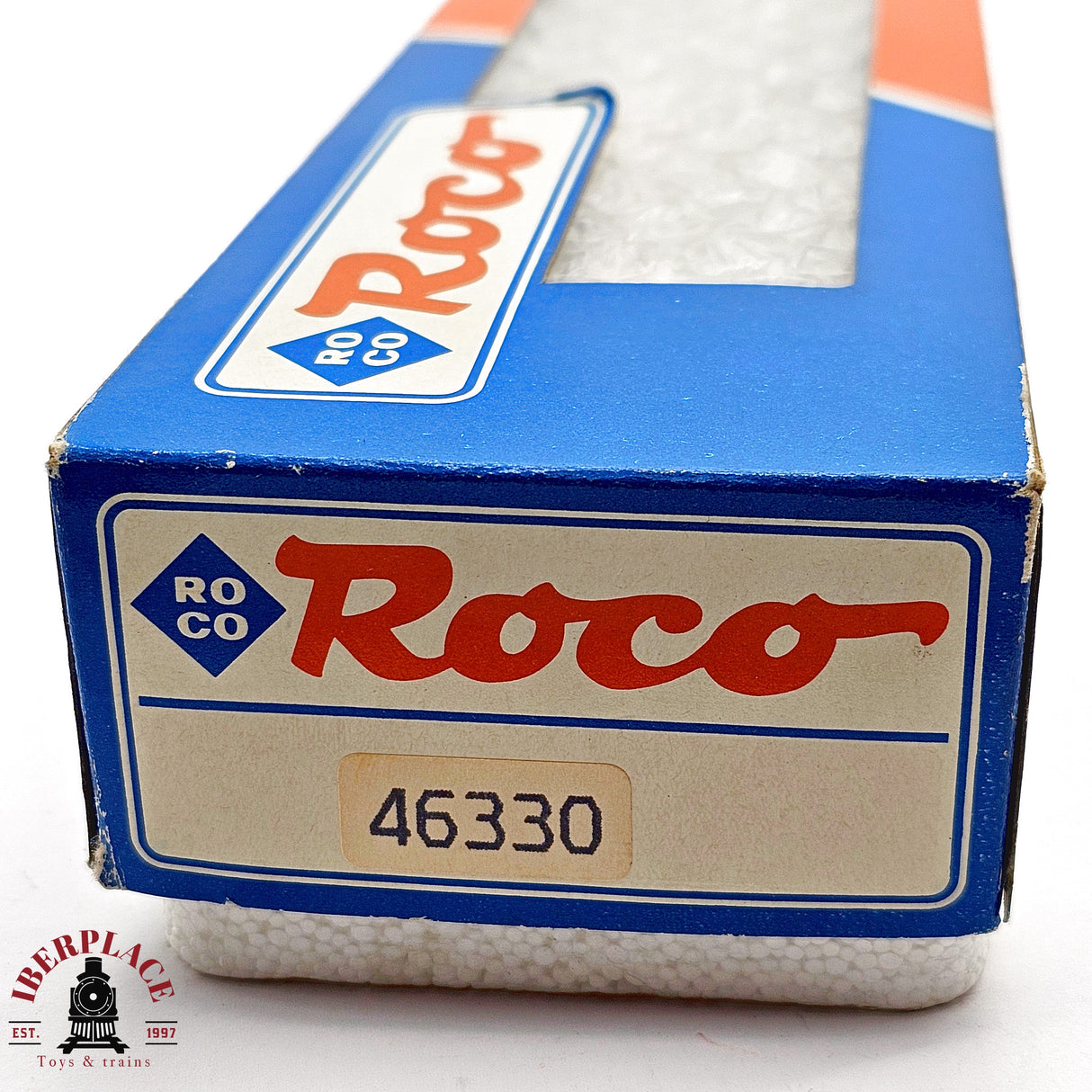 ♻️ 2da mano - DC Roco 46330 vagón mercancias vagón grúa H0 escala 1:87 A15