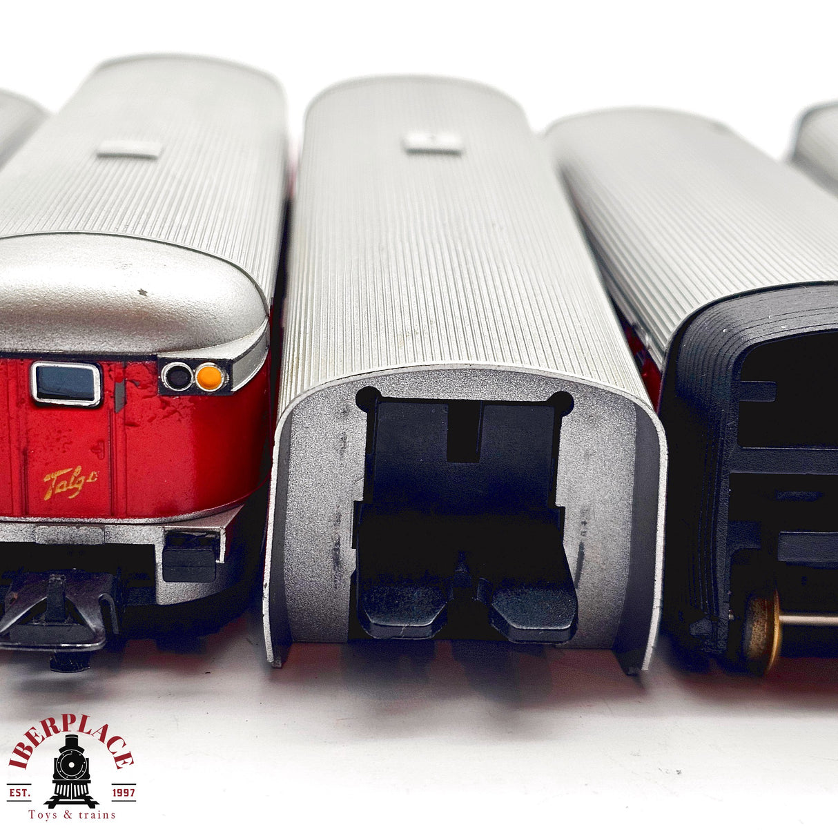 ♻️ 2da mano - DC 6x IBERTREN vagones complementarios Trans Europ Express RENFE H0 escala 1:87 A15