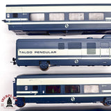 ♻️ 2da mano - DC 6x Electrotren vagones complementarios Talgo pendular RENFE H0 escala 1:87 A15