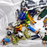 ♻️ 2da mano - Noch + que 100 figuras bancos personas motos bicis etc H0 escala 1:87 A15